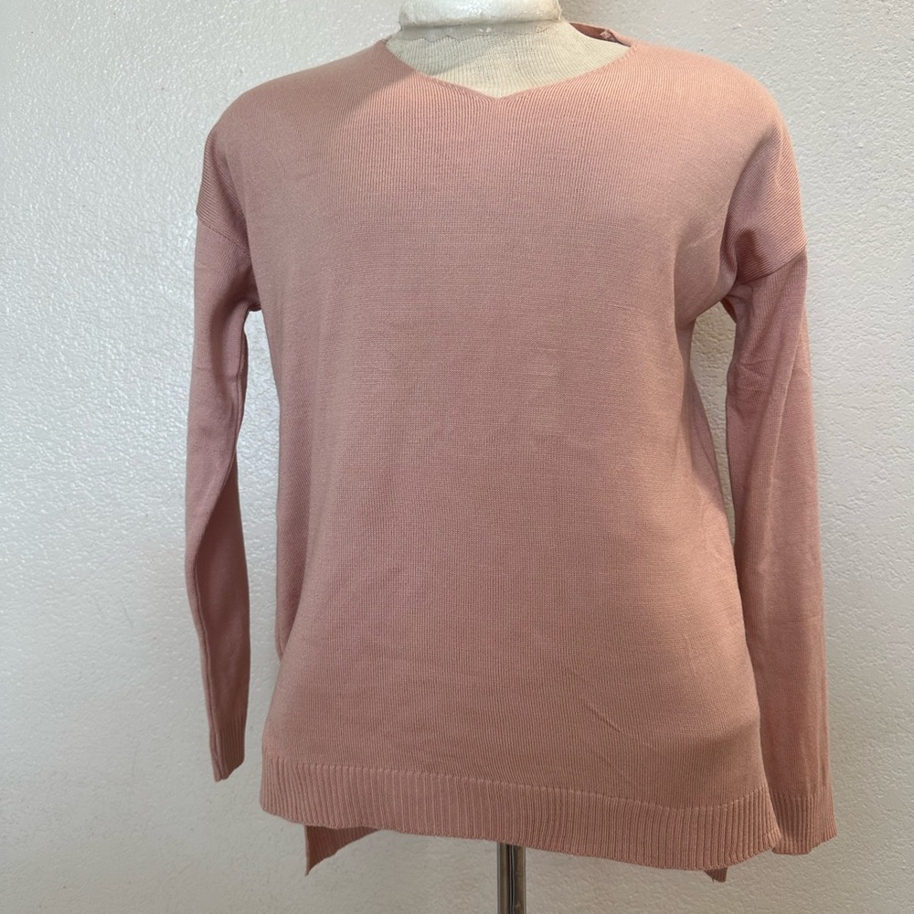 CCK Style Women’s Pink Wool-Blend Sweater|NWOT|| Size XXL /46 - Picture 2 of 5